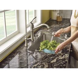 Belfield1.5 GPM High-Arc Single Handle Kitchen Faucet with Side Spray - Power Clean Technology - clpluecz2lm9oij8i6ru@2x.jpg