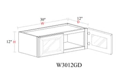 Wall Cabinet - 30"W x 12"H x 12"D Glass Door Only - cm9dtwccfcs1sag9vjnv@2x.jpg