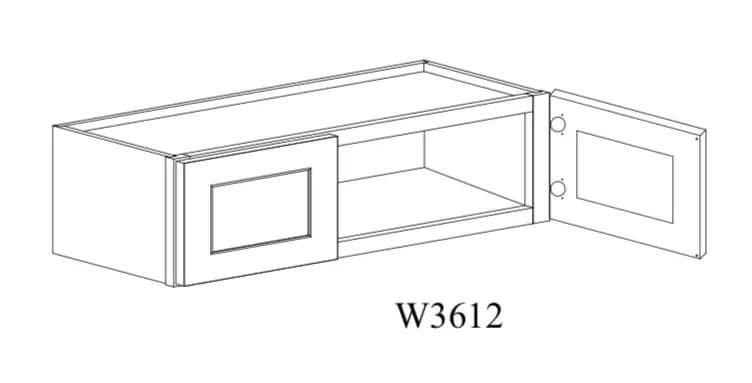 Wall Cabinet - 36"W x 12"H x 12"D - cmhu1igutar45kgywisl@2x.jpg
