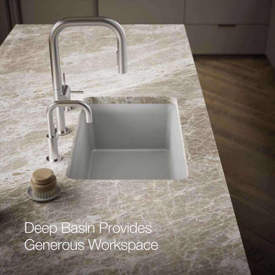 Cairn 27-1/2" Undermount Single Bowl Neoroc Granite Composite Kitchen Sink with Bottom Sink Rack - cmko5ldcctdm5rdbg2ec@2x.jpg