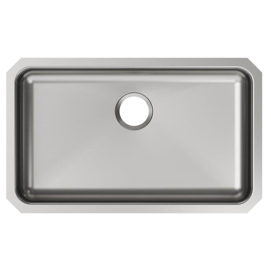 Lustertone™ Classic Single Bowl Kitchen Sink, Under Mount, ADA, 30-1/2 x 18-1/2 in, 5-3/8 in Bowl Depth, 18 ga Lustrous Satin Steel, Stainless - cmormgrn0vp4yn2amqqa@2x.jpg