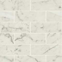 Classic 2.0 2" x 6" Floor and Wall Mosaic in Bianco Carrara - co3qfbks0o24zd72dagb@2x.jpg