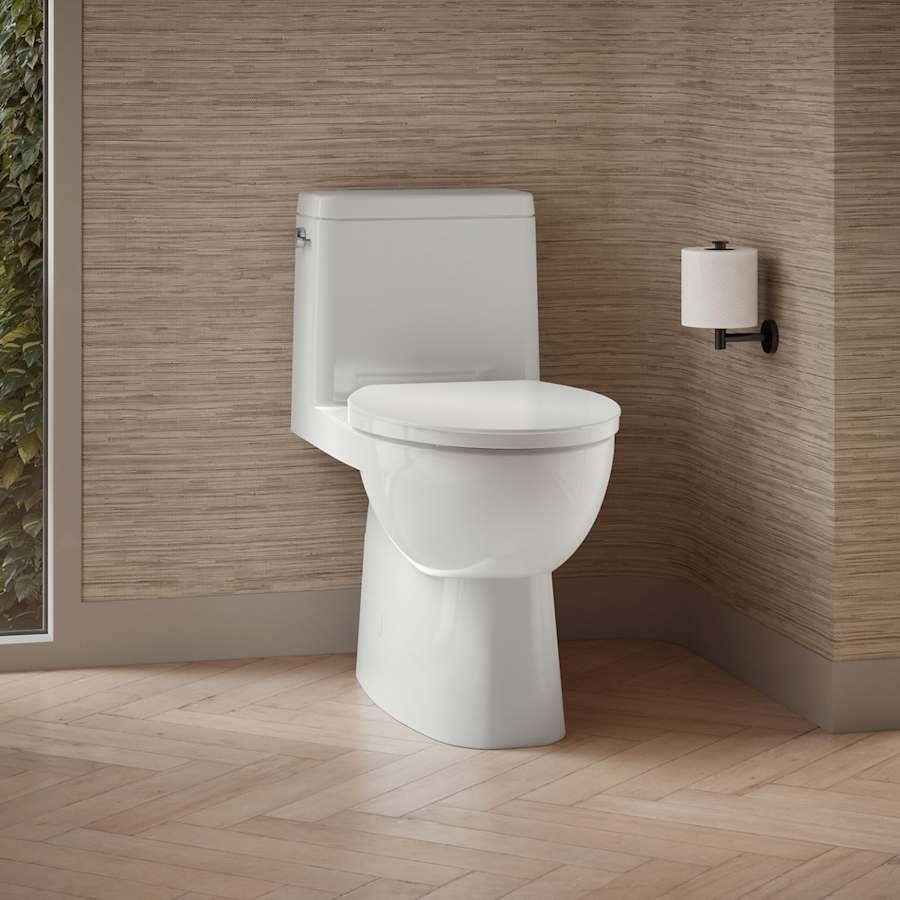 Reach 1.28 GPF One-Piece Compact Elongated Chair Height Toilet with Skirted Trapway and Left Hand Trip Lever - Seat Included - cocke8zawkpaxqfcu3ge@2x.jpg