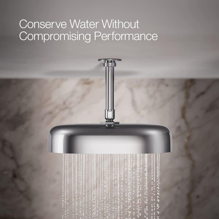 Statement Oblong 12" Single Function 1.75 GPM Rainhead with MasterClean Sprayface and Katalyst Air-Induction Technology - copogqwc2ljb9naua8yy@2x.jpg
