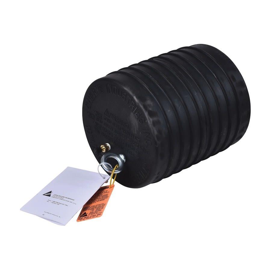Pneumatic Pipe Plug, 10 in Pipe, 17 psi, Natural Rubber - cownm6htrqnchybar17f@2x.jpg