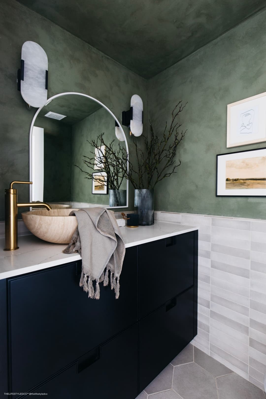 Makoto 10" x 11.5" Hexagon Matte Porcelain Tile in Kumo Grey - cp8ospfyh1mcah0hf3hd@2x.jpg