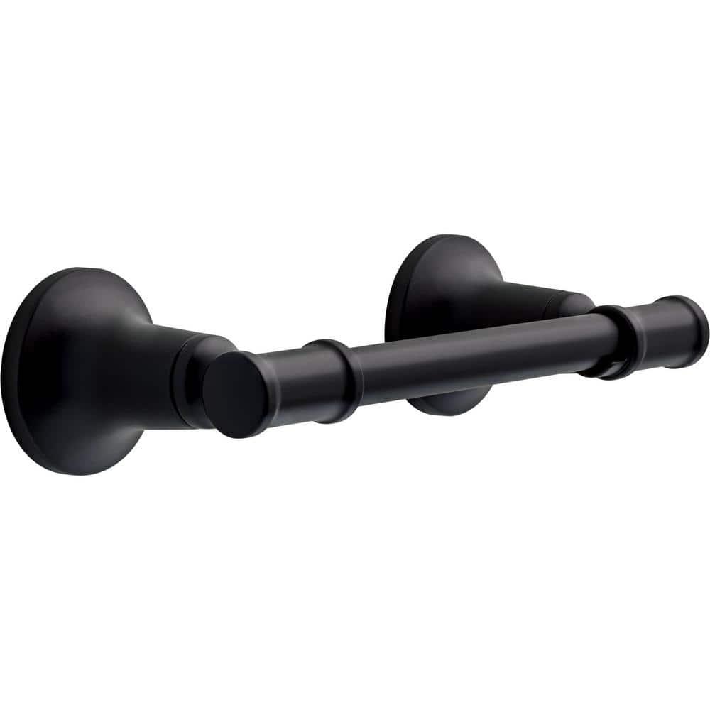 Chamberlain Wall Mount Pivot Arm Toilet Paper Holder Bath Hardware Accessory in Matte Black - cpfltweevs51nhugd67l@2x.jpg