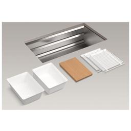Prolific 29" Undermount Stainless Steel Single Basin Kitchen Sink with SilentShield Technology, Bamboo Cutting Board, 2 Multipurpose Racks, Colander, and Washbin - cpofvfs5owdznbyg8imc@2x.jpg