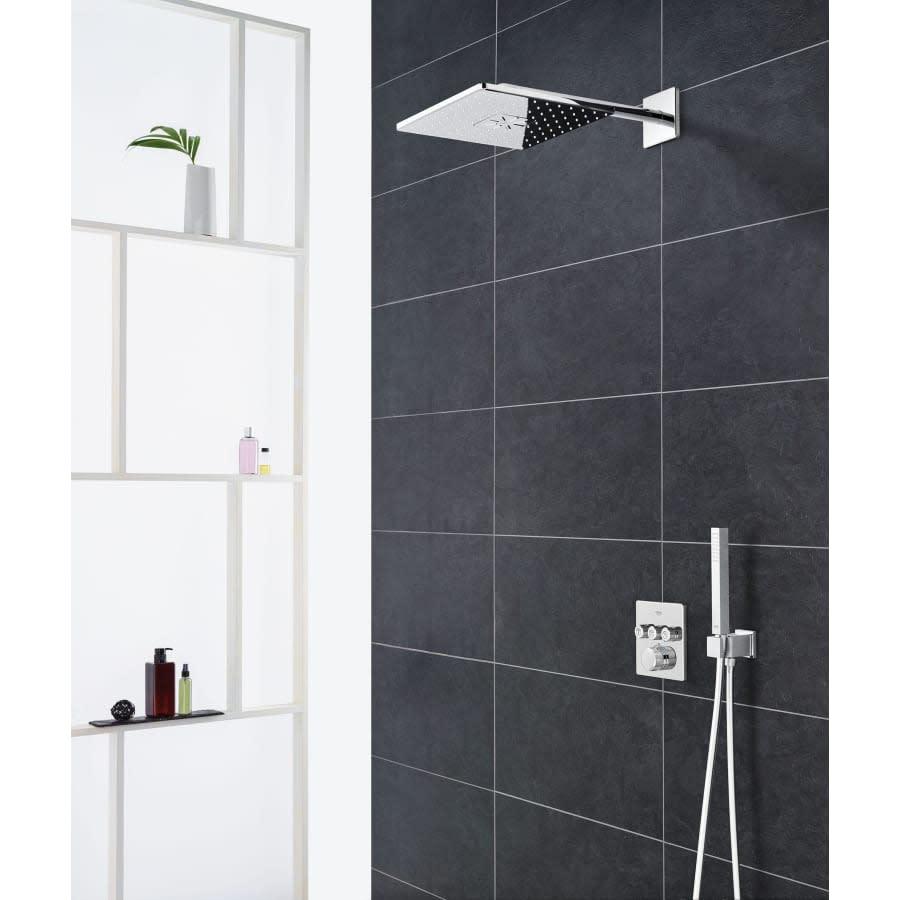 Grohtherm Three Function Thermostatic Valve Trim Only with Four Knob / Push Button Handles, Integrated Diverter, and Volume Control - Less Rough In - cr1sxhock3k1xmh5tdir@2x.jpg