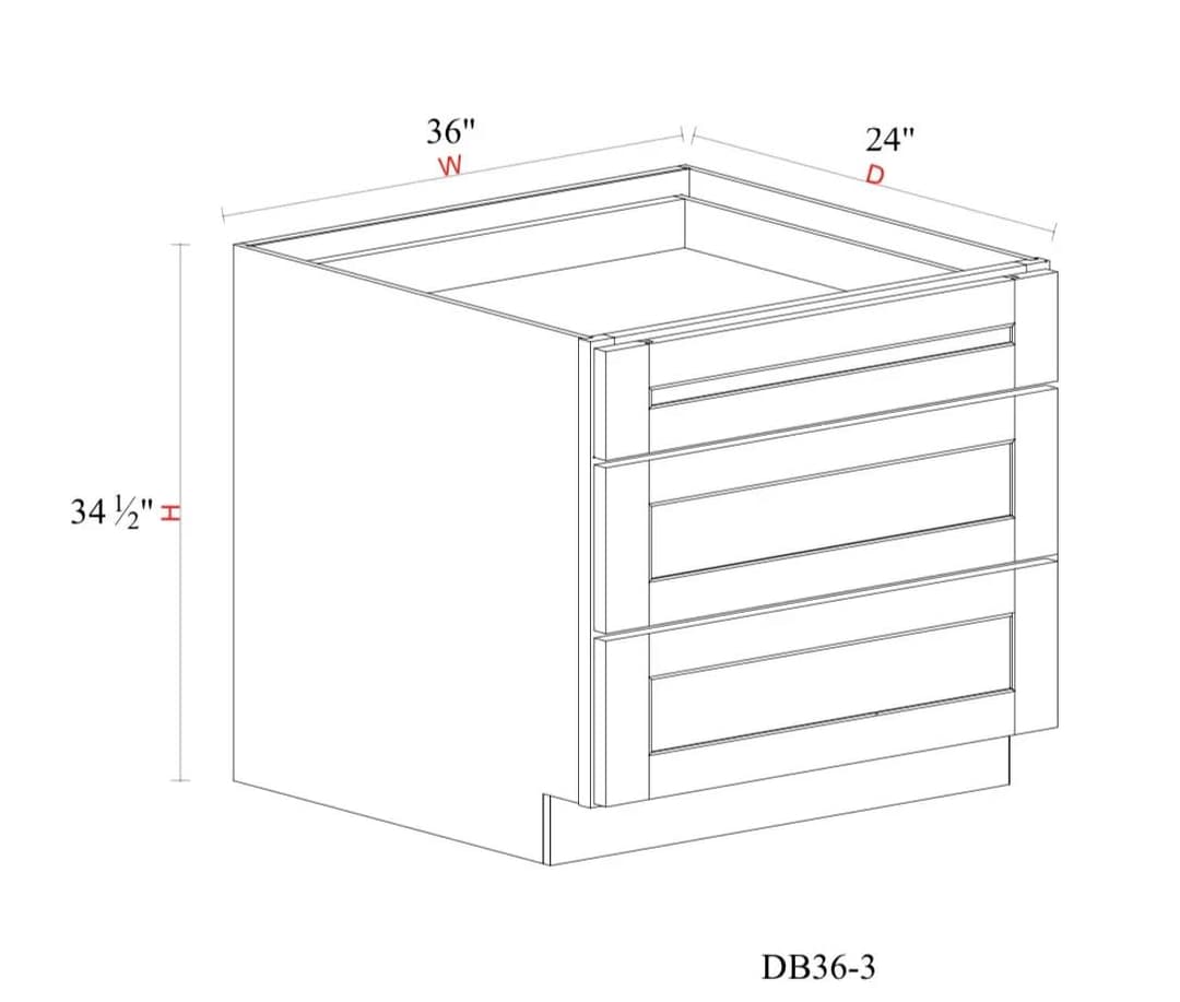 Drawer Base Cabinet - 36"W x 34- 1/2"H x 24"D - 3DRW - crejiu418mmfvxjn0svk@2x.jpg