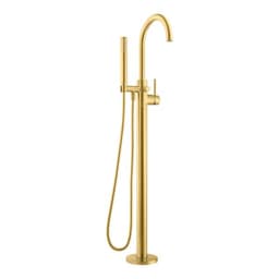 Glacier Bay Dorind Single-Handle Freestanding Tub Faucet Floor Mounted with Handheld Hand Shower in Brushed Gold HD67679-514409 - crmz1rz5dbf9wdq3x3ng@2x.jpg