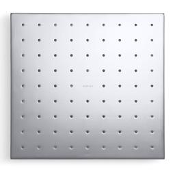 Radiant Contemporary Square 10" Single Function 2.5 GPM Rainhead with MasterClean Sprayface and Katalyst Air-Induction Technology - ctdgm1haohghswqc9sbr@2x.jpg