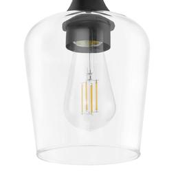 Pavlen 33 in. 4-Lights Black Vanity Light with Clear Glass Shade - ctkvnvbibodtirc3fjau@2x.jpg
