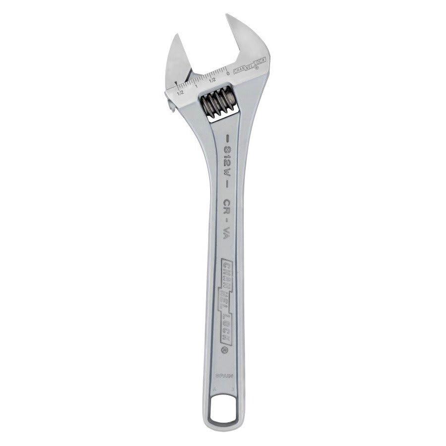 12 in, Adjustable Wrench, Wide, Chrome - cub6i45glhvjyg1e9vz2@2x.jpg
