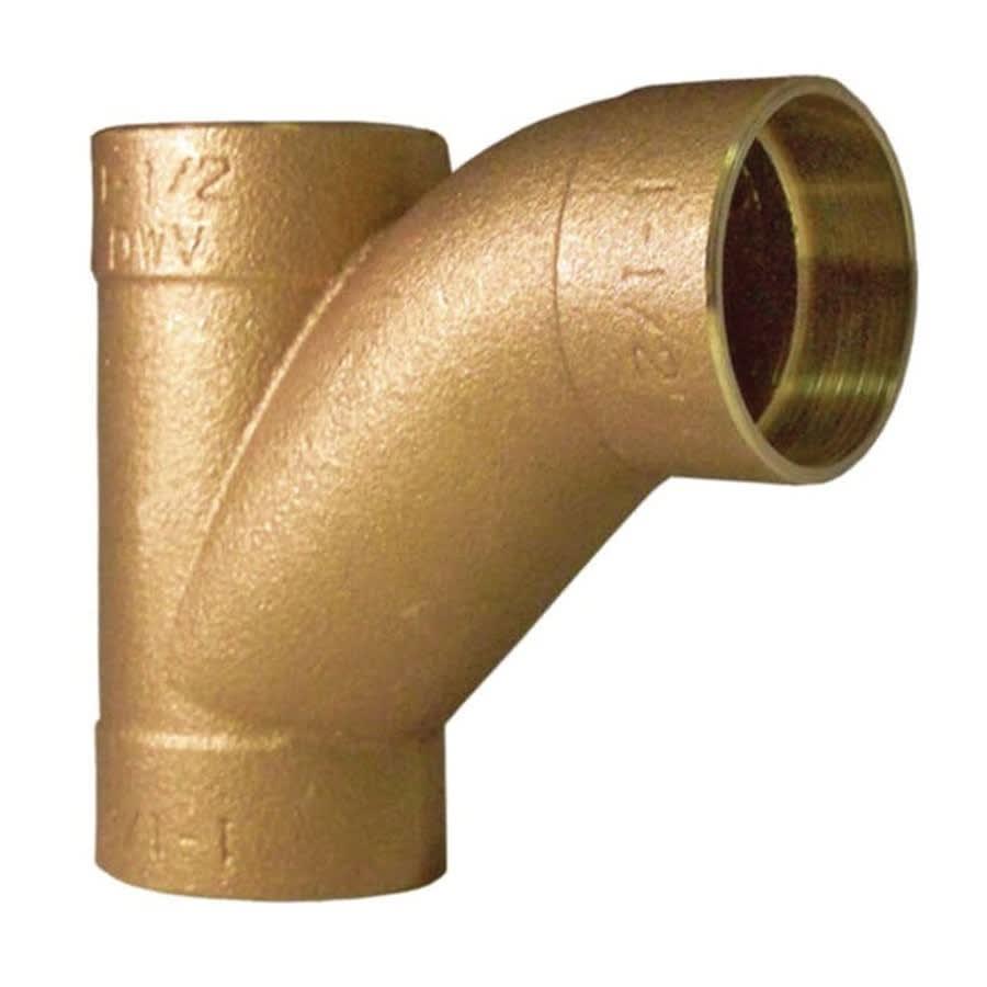 DWV Combination Wye and 45 deg Elbow, 2 x 1-1/2 x 1-1/2 in, C, Copper - cuj7kj95dsdnj8vuacz2@2x.jpg