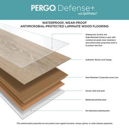 Defense+ Smoky Eiffel Oak 14 mm T x 7.4 in. W Waterproof Laminate Wood Flooring (17.2 sqft/case) - cuk1iqxkfqndg6jv9ilx@2x.jpg