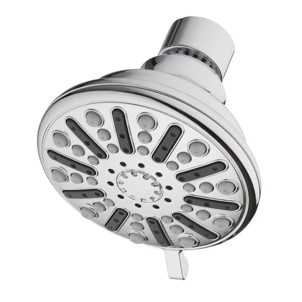 Glacier Bay 3-Spray Patterns 3.5 in. Single Wall Mount Fixed Shower Head in Chrome 8462000HL - culz6trifvwzu1616nge@2x.jpg
