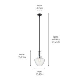 Everly Single Light 11" Wide Pendant with Clear Glass Shade - cumuzhwdnpe0nor1ihi6@2x.jpg