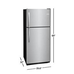 30 in. 20.4 cu. ft. Top Freezer Refrigerator in Stainless Steel - cuuinc8ifuv3zbovweyg@2x.jpg