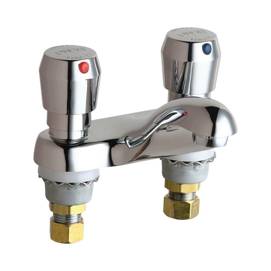 Metering Lavatory Faucet, ADA, 2 Handle, 2-Hole, 2.2 gpm, Polished Chrome - cveylmxtcqweuwddqhuo@2x.jpg