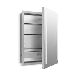Verdera 24" x 30" Lighted Single Door Medicine Cabinet with Three Shelves, Built-in Outlets and Flip Out Magnifying Mirror - CA Title 24 Compliant - cwf6a3le4wh7jyaefxcw@2x.jpg
