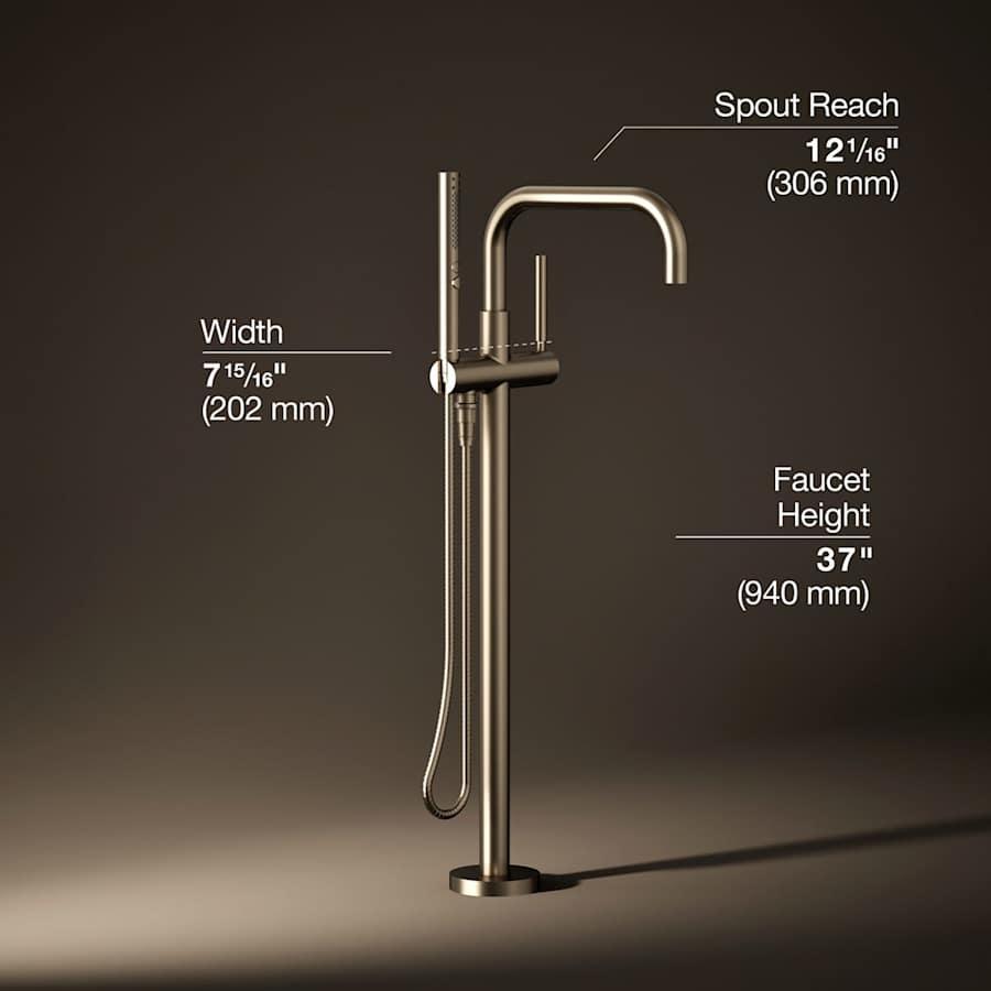 Purist Floor Mounted Tub Filler with Built-In Diverter - Includes Hand Shower - cwkidmkrk8ntwjpepala@2x.jpg
