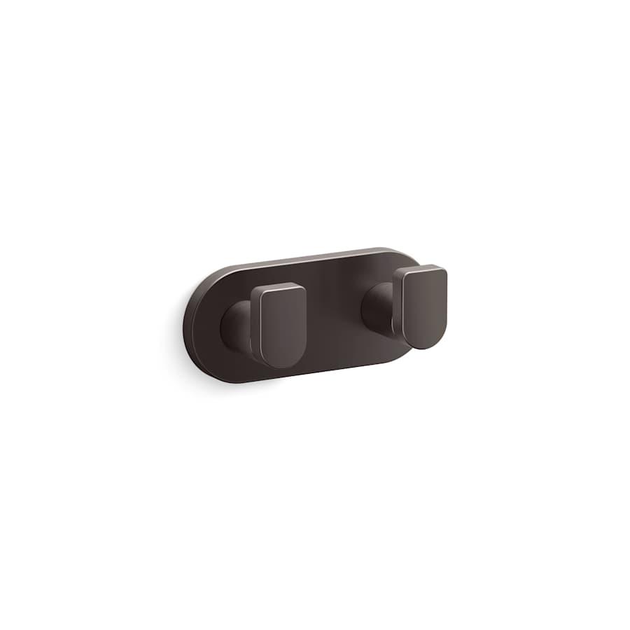 Composed Double Robe Hook Rack