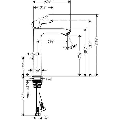 Metris 1.2 GPM Single Hole Bathroom Faucet with EcoRight, Quick Clean, and ComfortZone Technologies - Drain Assembly Included - cxutjke18yojgdpuyfak_x500.jpg
