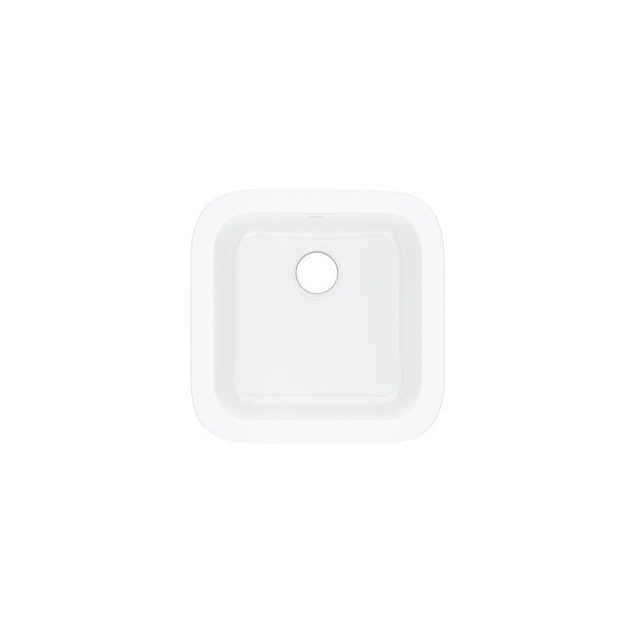 Allia Single Bowl Bar Sink, Top/Under Mount, 17-7/8 x 17-7/8 in, 8-1/4 in Bowl Depth, Fireclay, White - cy5vhloetiuekdshrmzk@2x.jpg