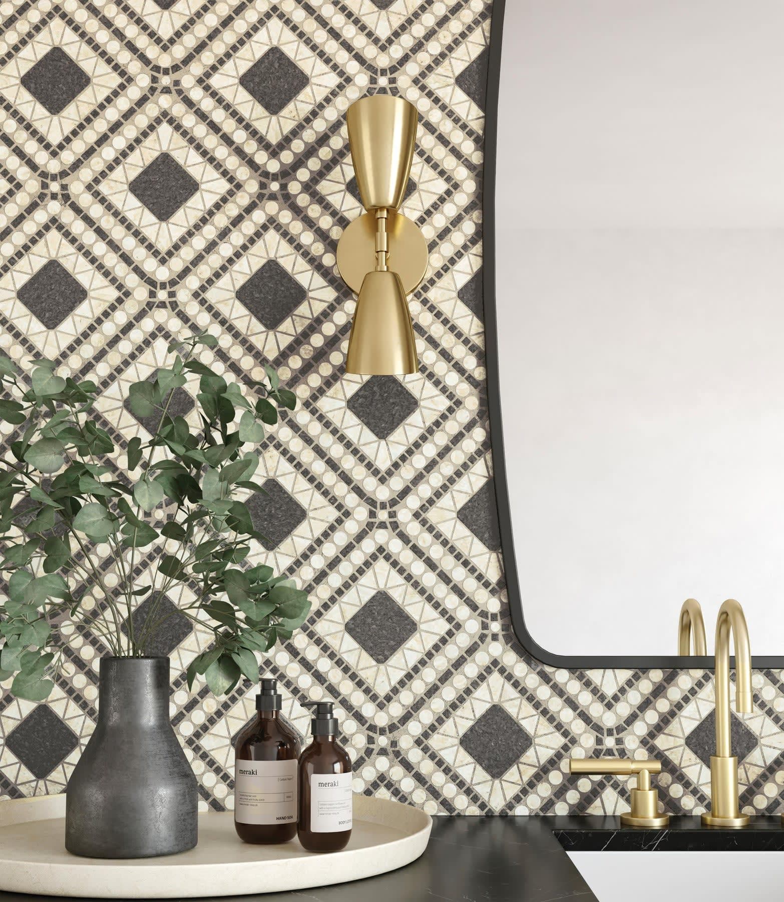 Atrium Honed Marble Blend Mosaic Tile in Myra Beige & Basalt - cyembhtpc4epfy6k0h3r@2x.jpg