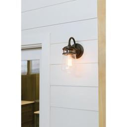 Lyndon Single Light 11" Tall Outdoor Wall Sconce with Seedy Glass Shade - cyim2jzfvmydl0nmhgad@2x.jpg
