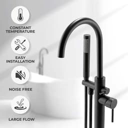 AKDY 1-Handle Freestanding Floor Mount Tub Faucet Bathtub Filler with Hand Shower in Matte Black TF0042 - cyt01mo5xbn9fpewwc8z@2x.jpg