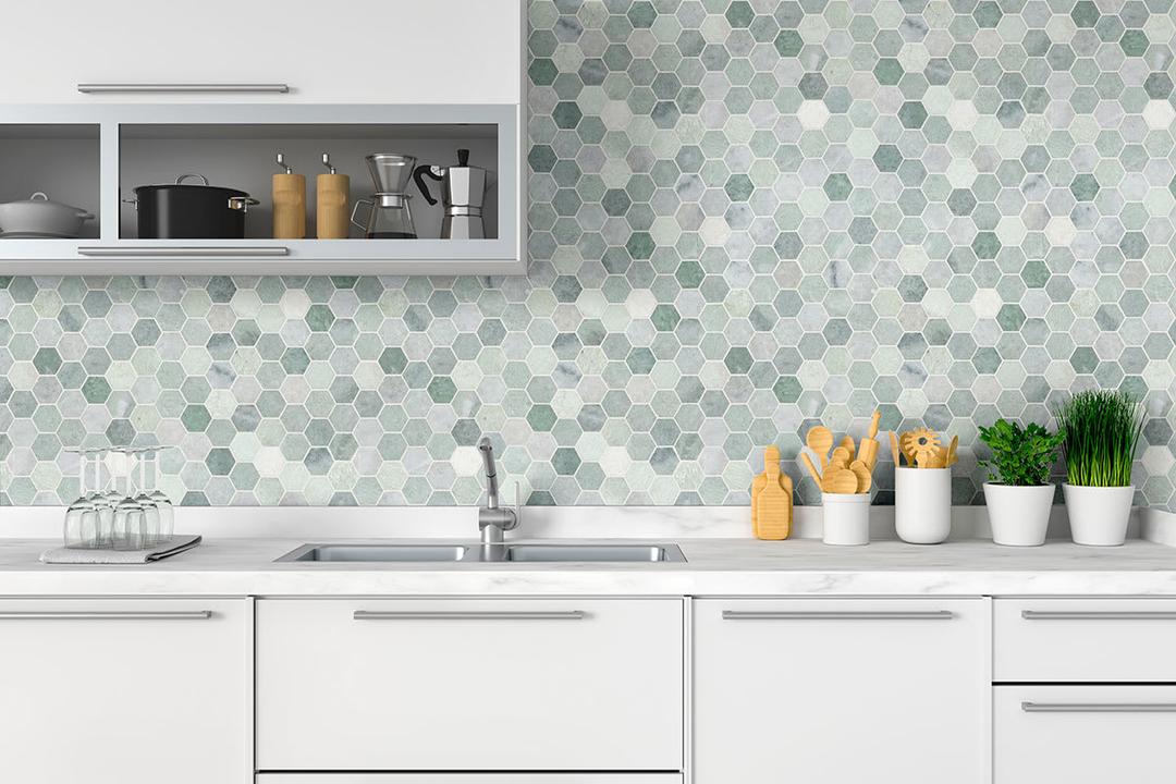 Icelandic Green 2" Hexagon Mosaic Tile - czehdnzkjxskukeuhtmu@2x.jpg