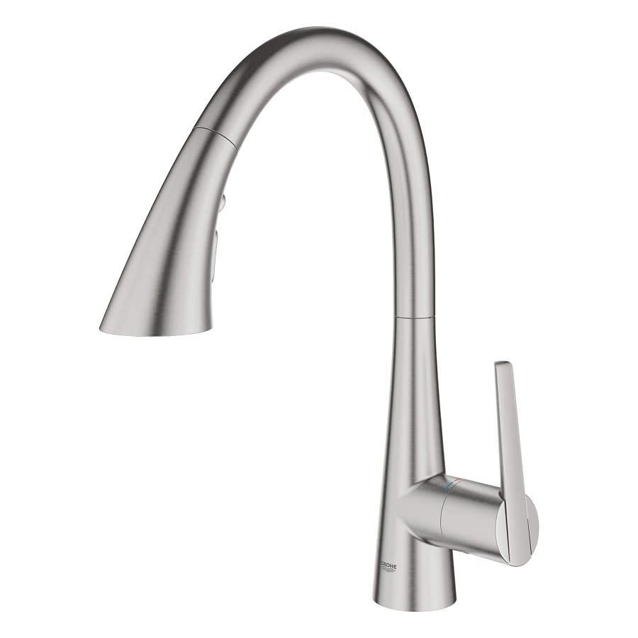 Zedra Kitchen Faucet, Deck Mount, ADA, 1 Lever Handle, 1-Hole, SuperSteel - d0yeabnf5jrdt20b4ygo@2x.jpg