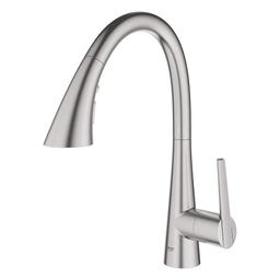 Zedra Kitchen Faucet, Deck Mount, ADA, 1 Lever Handle, 1-Hole, SuperSteel - d0yeabnf5jrdt20b4ygo@2x.jpg