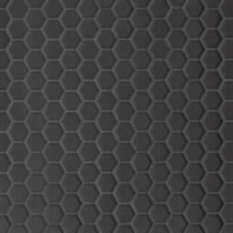 Le Cafe 1" x 1" Hexagon Matte Porcelain Mosaic Tile in Black - d2dlj31lixnxuaaydmry@2x.jpg