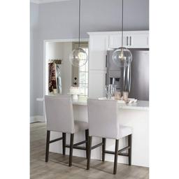 Atwell 1-Light Brushed Nickel Clear Glass Globe Modern Medium Pendant Hanging Light - d3gxlxgszy9cvn68ap3v@2x.jpg