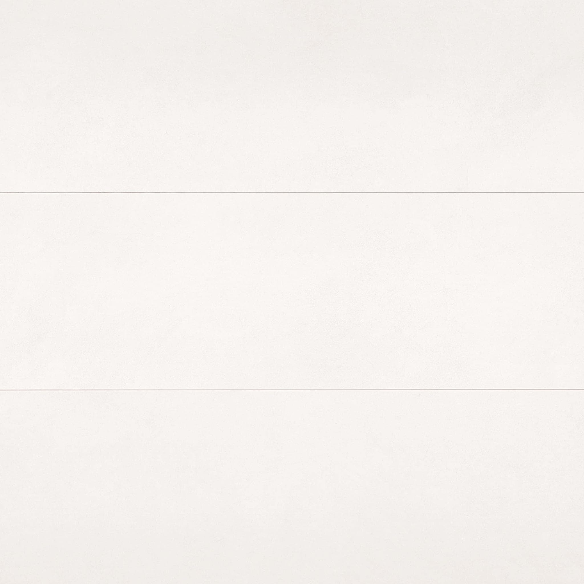 Donna 13" x 40" Matte Ceramic Tile in White