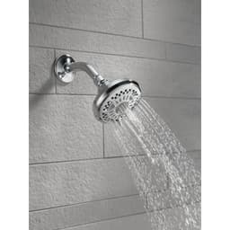 Delta 6-Spray Patterns 1.75 GPM 4.38 in. Wall Mount Fixed Shower Head in Chrome 75641 - d93maak4asl2ykbnp8ny@2x.jpg
