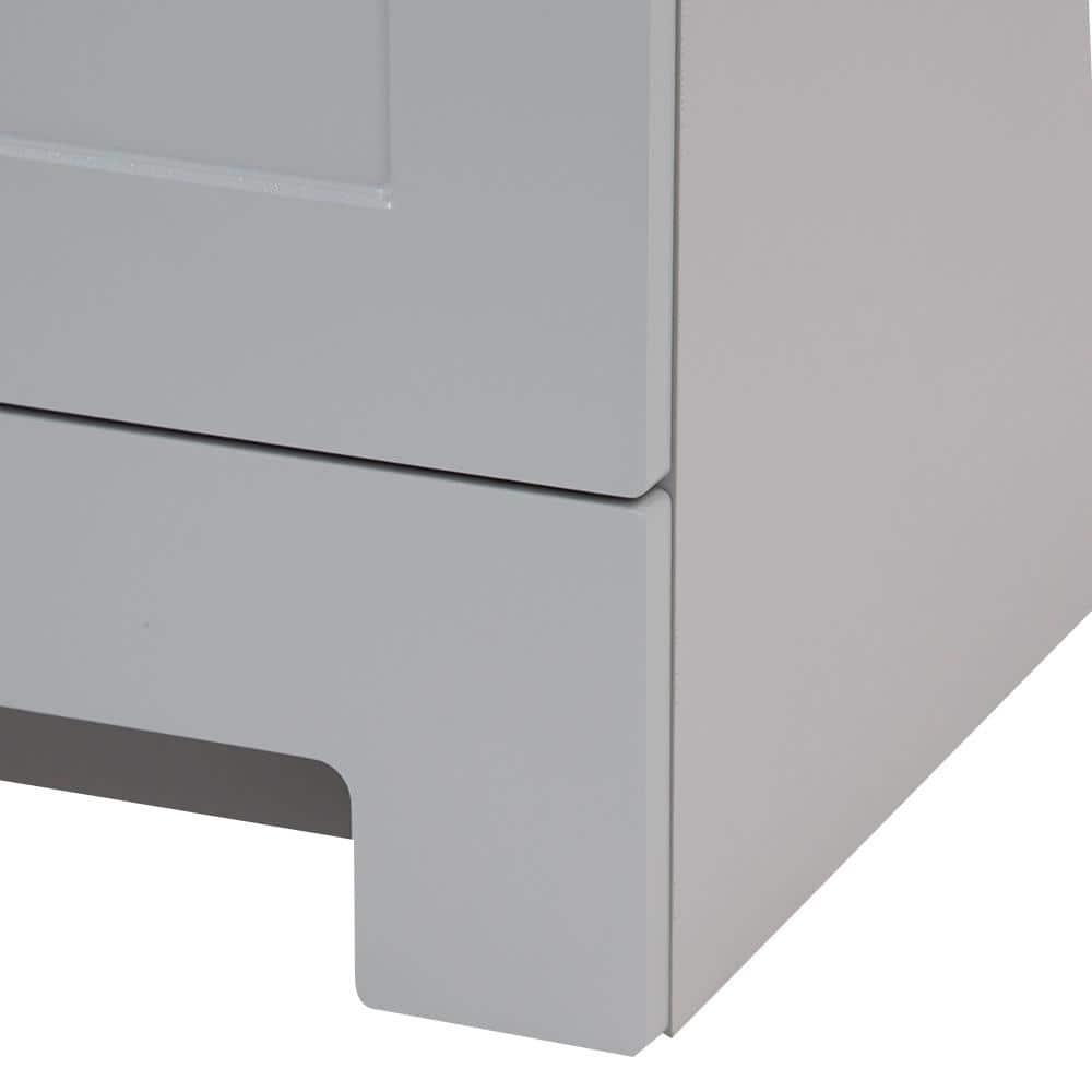 30 in. W x 19 in. D x 33 in. H Single Sink Freestanding Bath Vanity in Pearl Gray with White Cultured Marble Top - d9rgndovboq1donibwle@2x.jpg