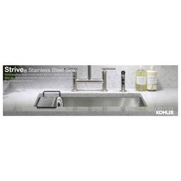 Strive 35" Single Basin Undermount 16-Gauge Stainless Steel Kitchen Sink with SilentShield with Accessories Included - d9rx9rhrqngo27cbqvle@2x.jpg