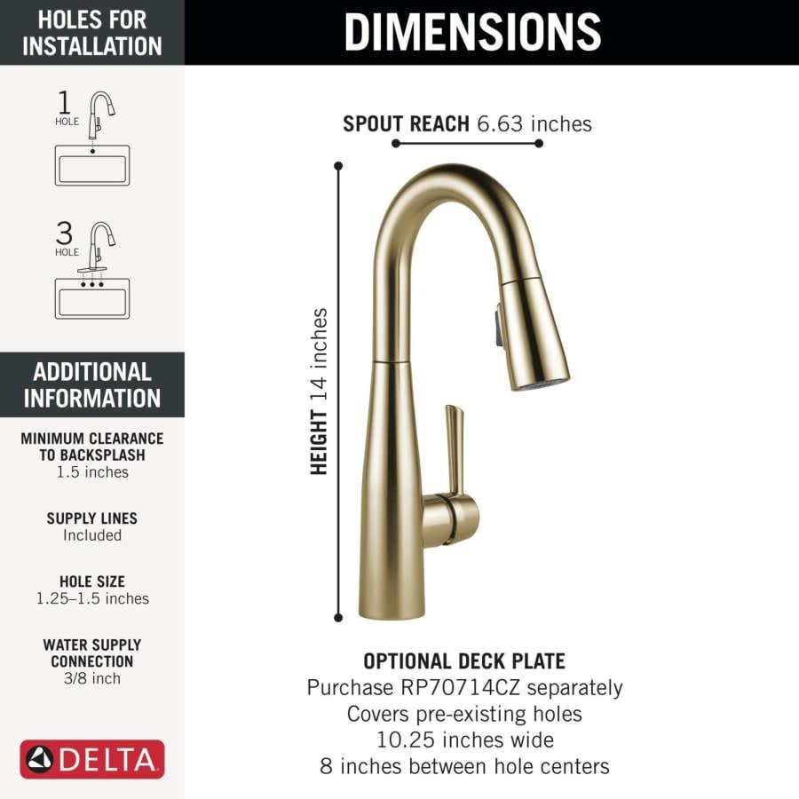 Essa Pull-Down Bar/Prep Faucet with Magnetic Docking Spray Head - Includes Lifetime Warranty - daehlfex7caevpz3zjmt@2x.jpg