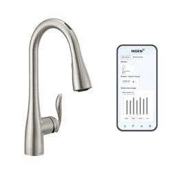 Arbor Smart Faucet 1.5 GPM Single Hole Pull Down Kitchen Faucet with Voice Control - dbaj08iqinbensm2ckha@2x.jpg