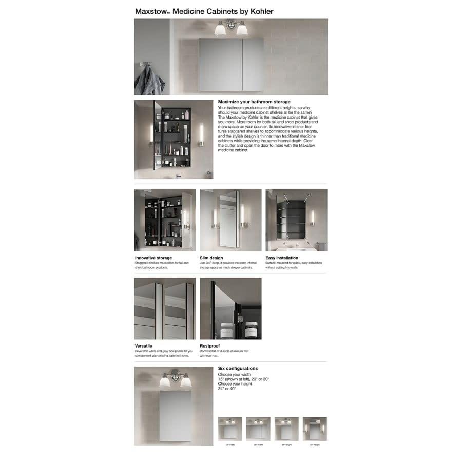 Maxstow 20" x 40" Frameless Single Door Medicine Cabinet - dbghabtruvof89deuuvw@2x.jpg