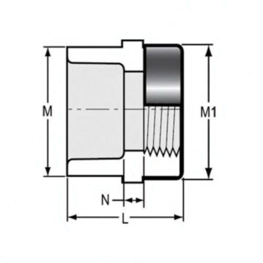 Female Adapter, 3/4 in, Socket x Stainless Steel Reinforced FNPT, SCH 40/STD, PVC - dbp6m8zagps0raenikzj@2x.jpg