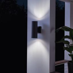 Cylinder 2 Light 12" Tall Outdoor Wall Sconce - dbzxlagyw8u9y8zfxfuq@2x.jpg