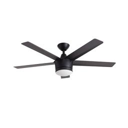 Merwry 52 in. Integrated LED Indoor Matte Black Ceiling Fan with Light Kit and Remote Control - dcaqxuhlxmmgtal1yise@2x.jpg