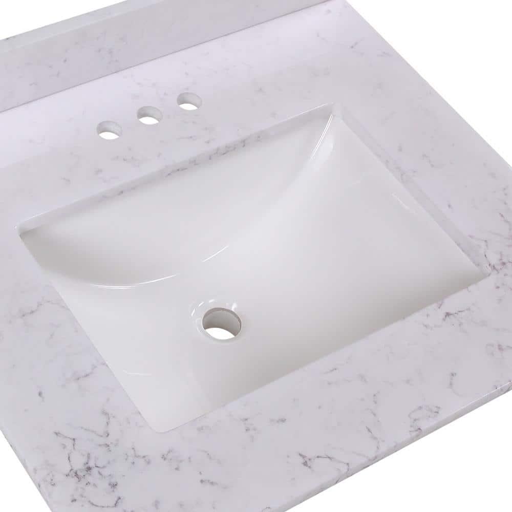 25 in. W x 22 in. D Cultured Marble White Rectangular Single Sink Vanity Top in Pulsar - dchdaggsirffokvcr8rz@2x.jpg