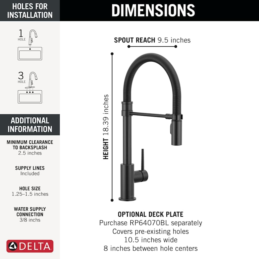 Trinsic 1.8 GPM Single Hole Pre-Rinse Pull Down Kitchen Faucet - dclolq5zefwy4jcbppzk@2x.jpg