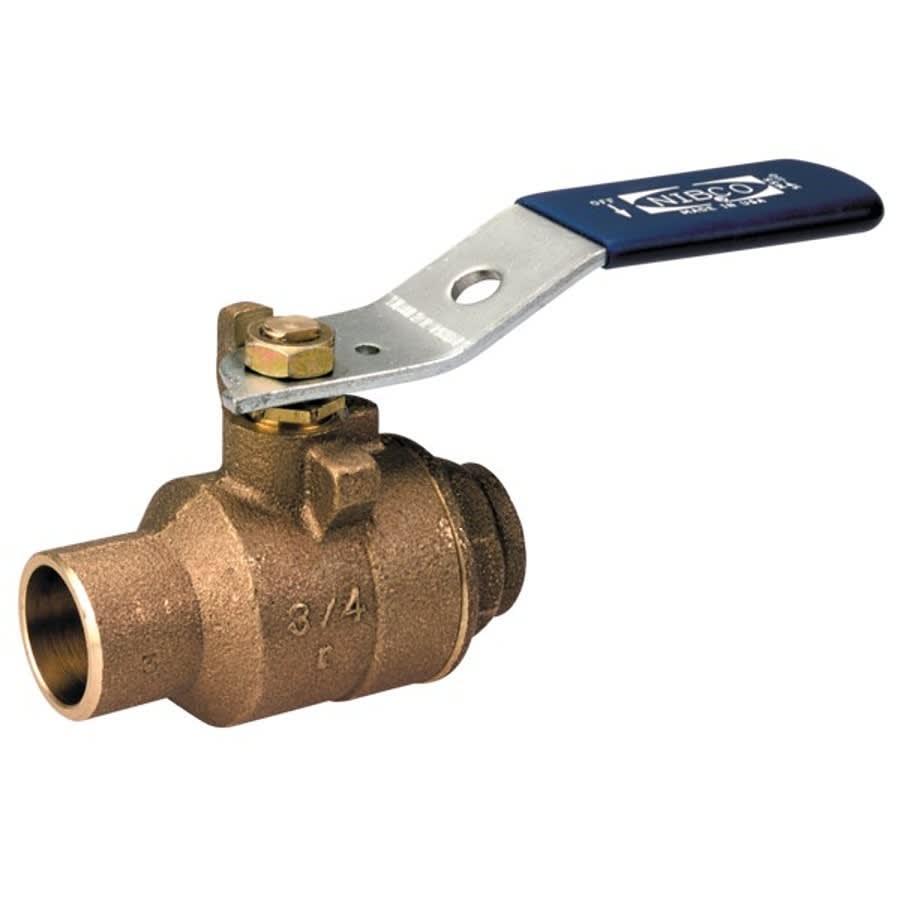 2-Piece Ball Valve, 3 in, C, Standard Port, Stainless Steel Ball, Bronze